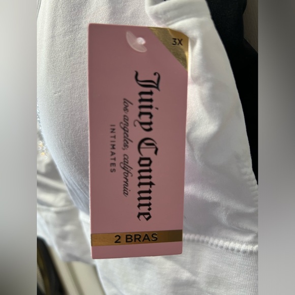 Juicy Couture Size 3XL Sports Bras NWT Bling Rhinestone - Picture 4 of 5